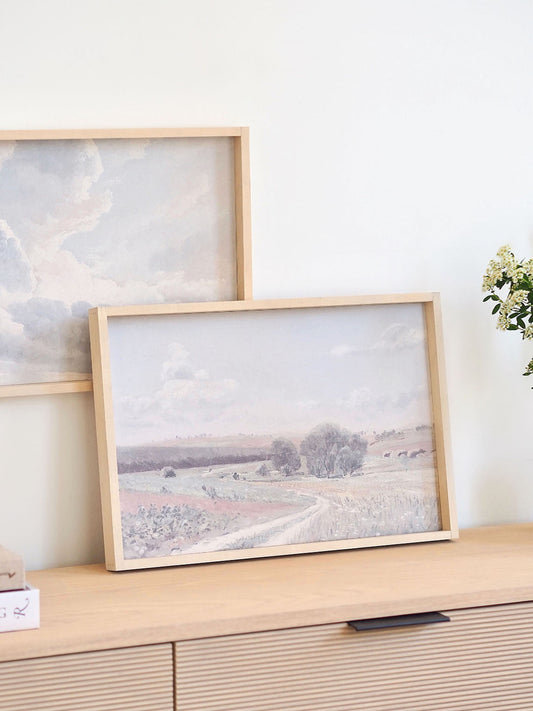 Country side Framed Print