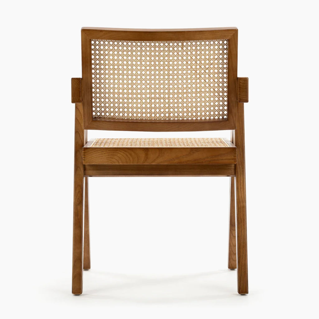 Chandigarh 051 Chair – Classic Cane & Wood Chair