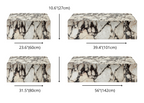 Plinth Marble Coffee Table