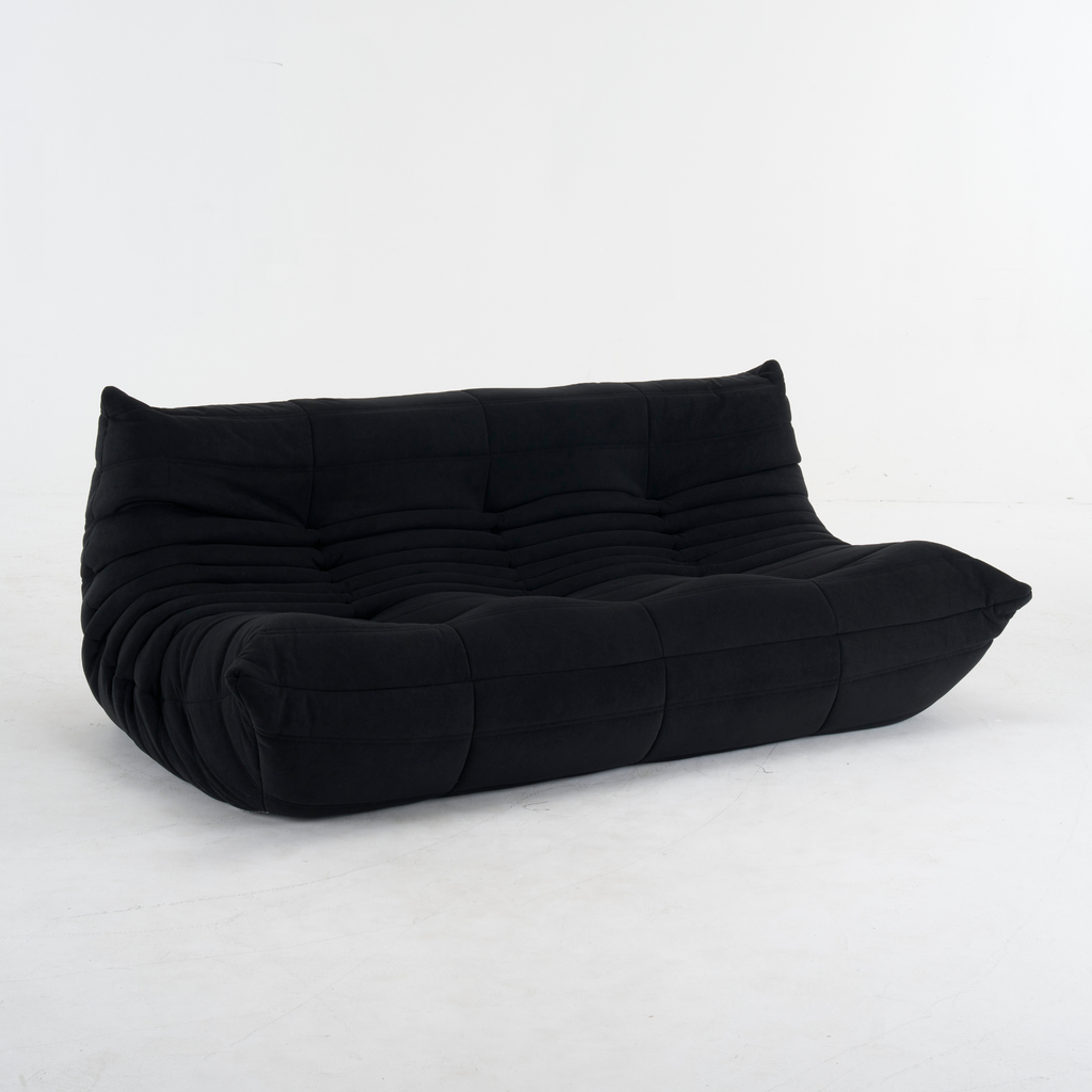 Fireside 3-Seat Sofa Suede