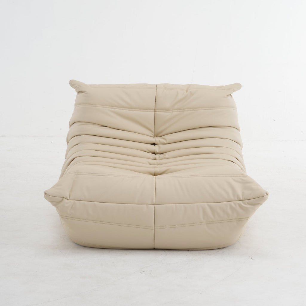 Modern Fireside Lounge Chair Leather