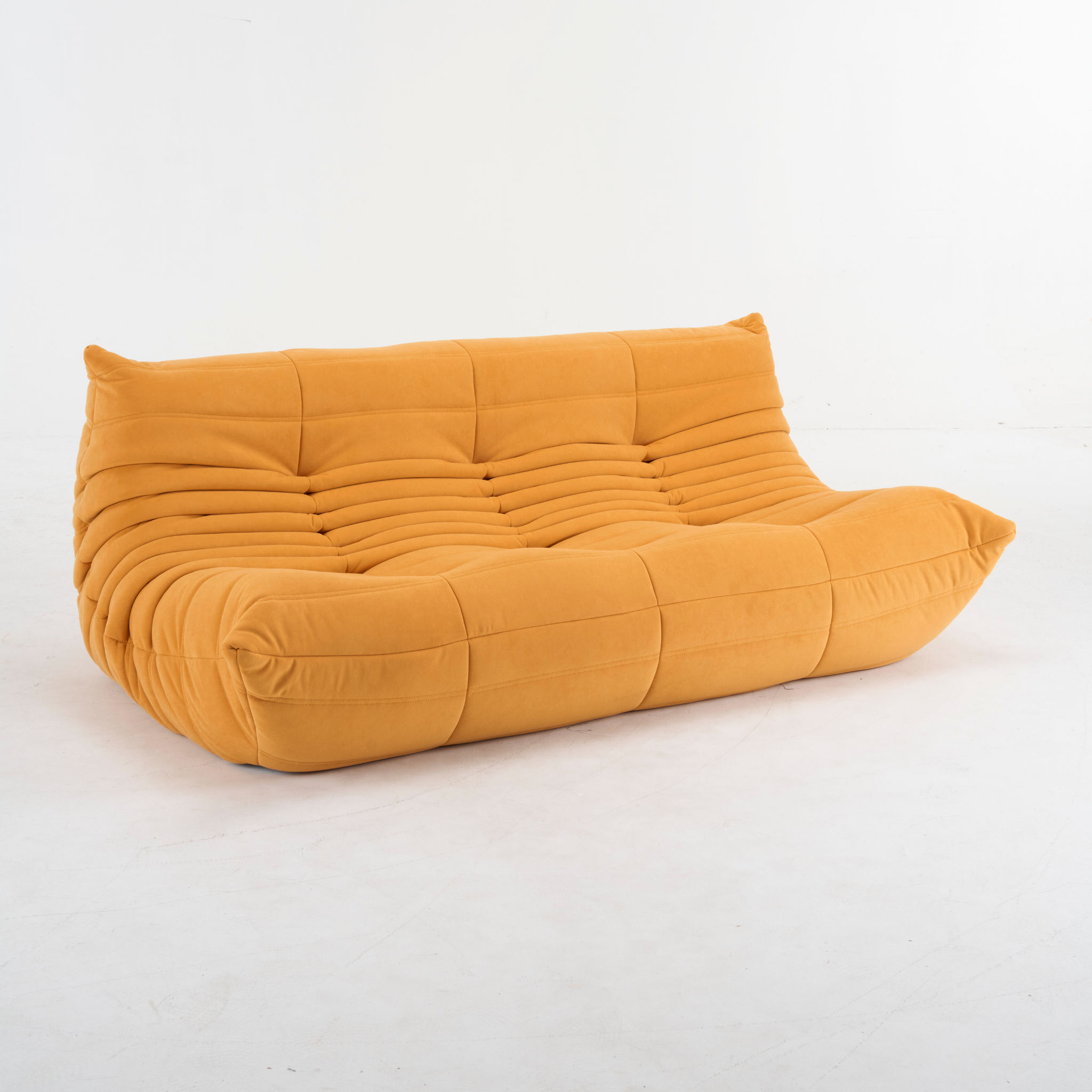 Fireside 3-Seat Sofa Suede