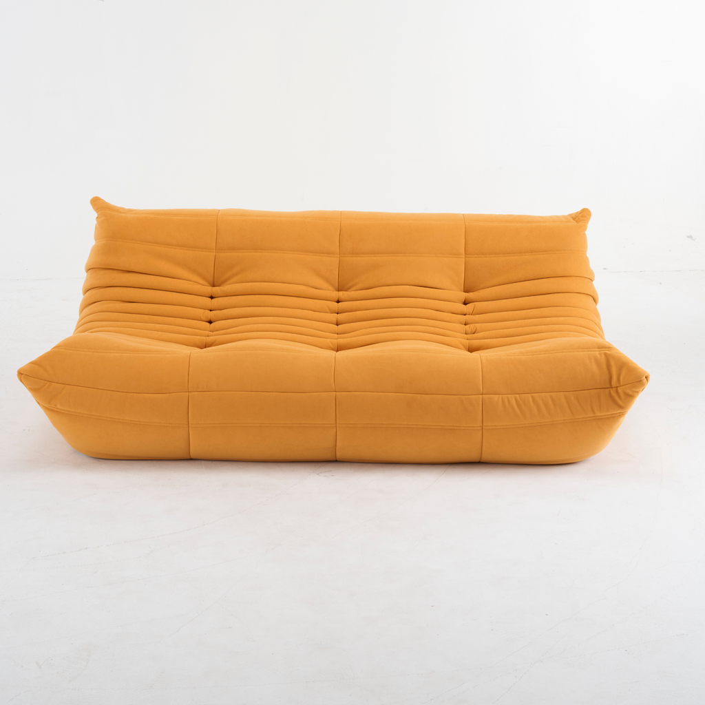 Fireside 3-Seat Sofa Suede