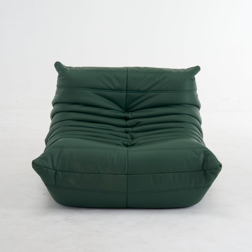 Modern Fireside Lounge Chair Leather