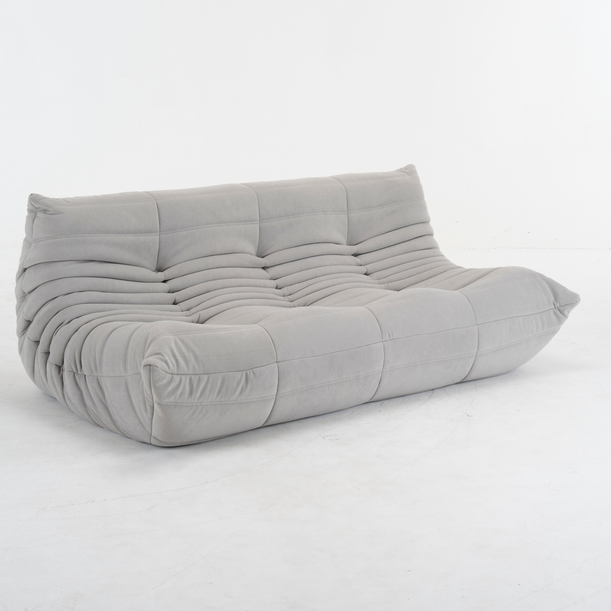 Fireside 3-Seat Sofa Suede