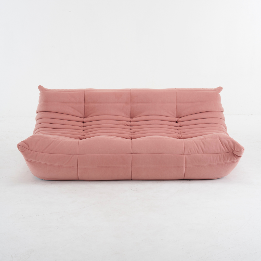 Fireside 3-Seat Sofa Suede