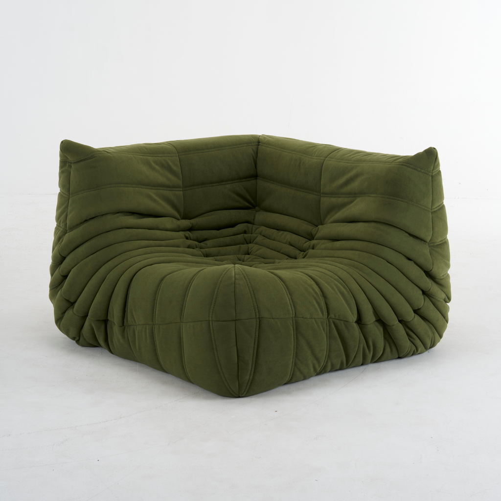 Corner Fireside Suede