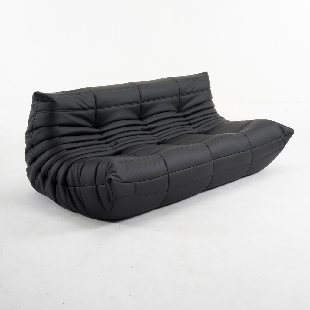 Fireside 3-Seat Sofa Leather