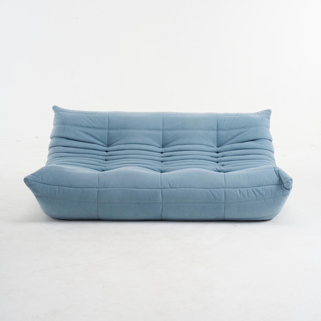 Fireside 3-Seat Sofa Suede
