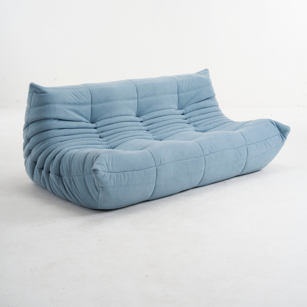 Fireside 3-Seat Sofa Suede