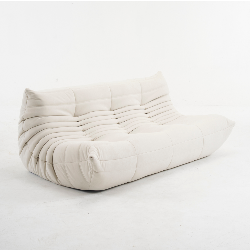 Fireside 3-Seat Sofa Suede