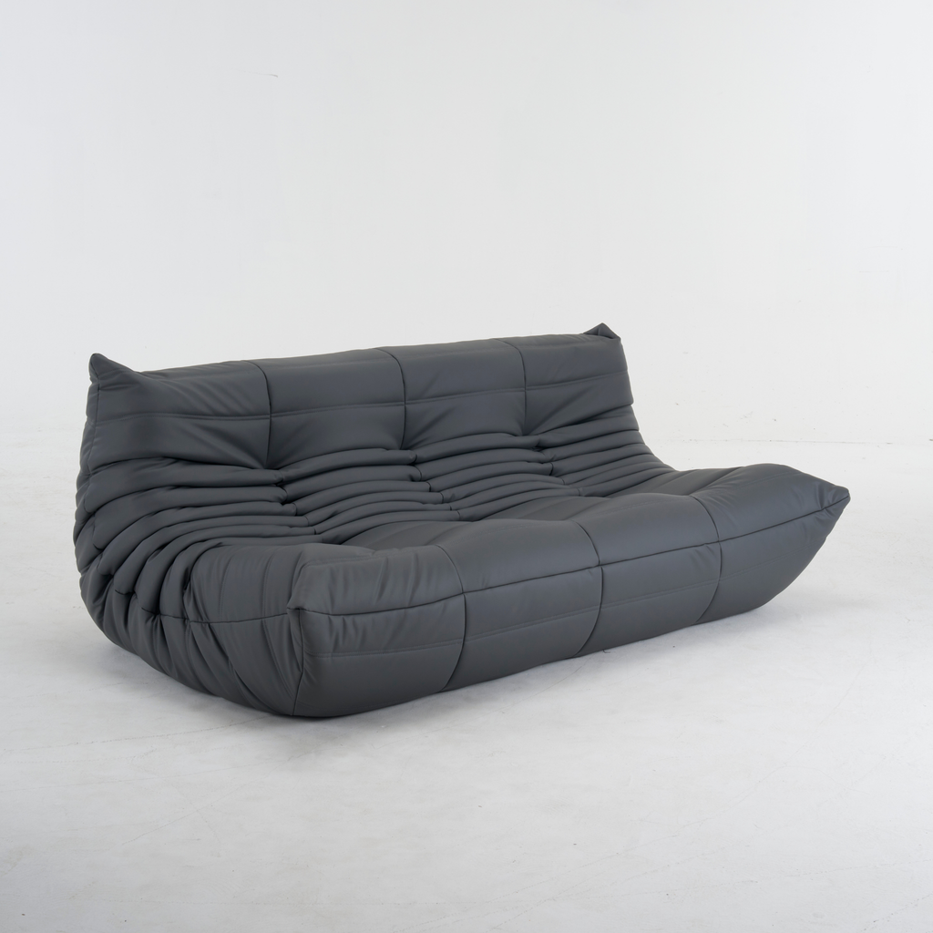 Fireside 3-Seat Sofa Leather