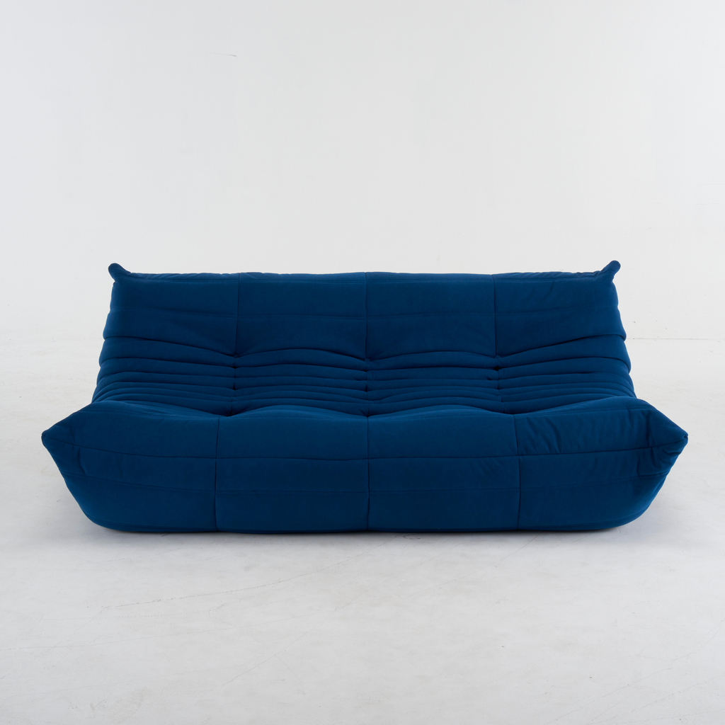 Fireside 3-Seat Sofa Suede