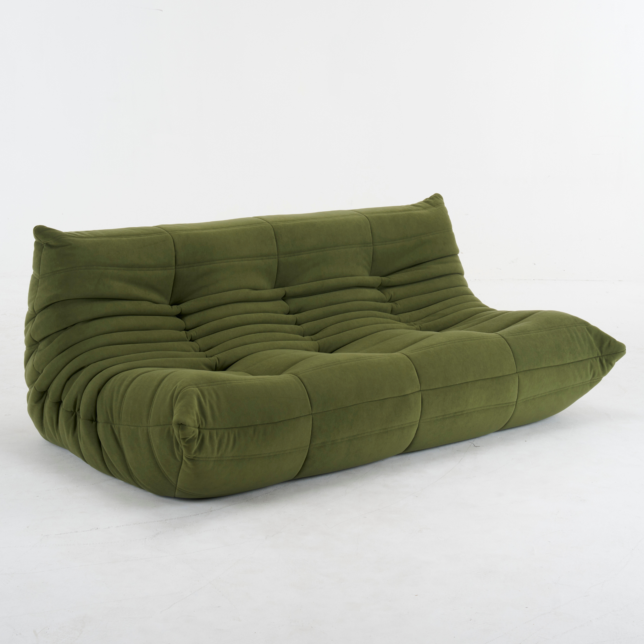 Fireside 3-Seat Sofa Suede