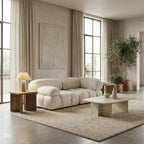 Bubble Modular Sofa Left Arm Section – Curved Sectional Module