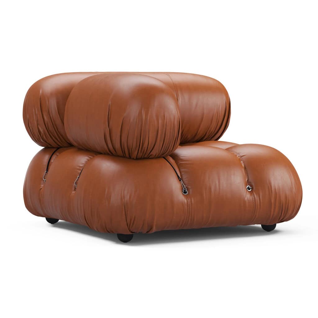 Bubble Modular Sofa Corner Leather – Curved Sectional Module
