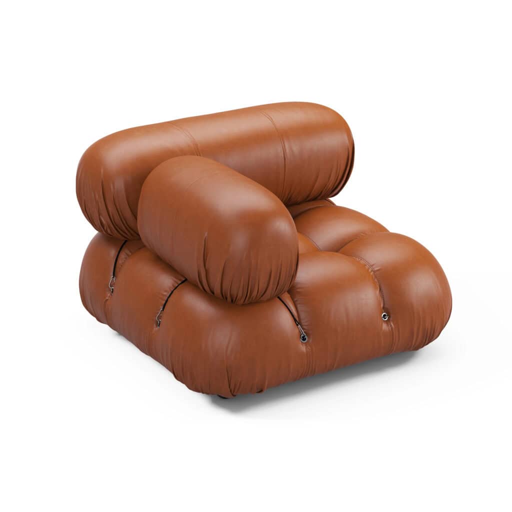 Bubble Modular Sofa Corner Leather – Curved Sectional Module