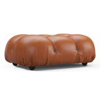 Bubble Modular Sofa Ottoman Leather – Curved Sectional Module