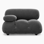 Bubble Modular Sofa Right Arm Section – Curved Sectional Module