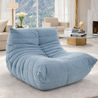 Modern Fireside Lounge Chair Suede