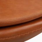 Scandinavian Leather Lounge Chair – Nordic Modern Design
