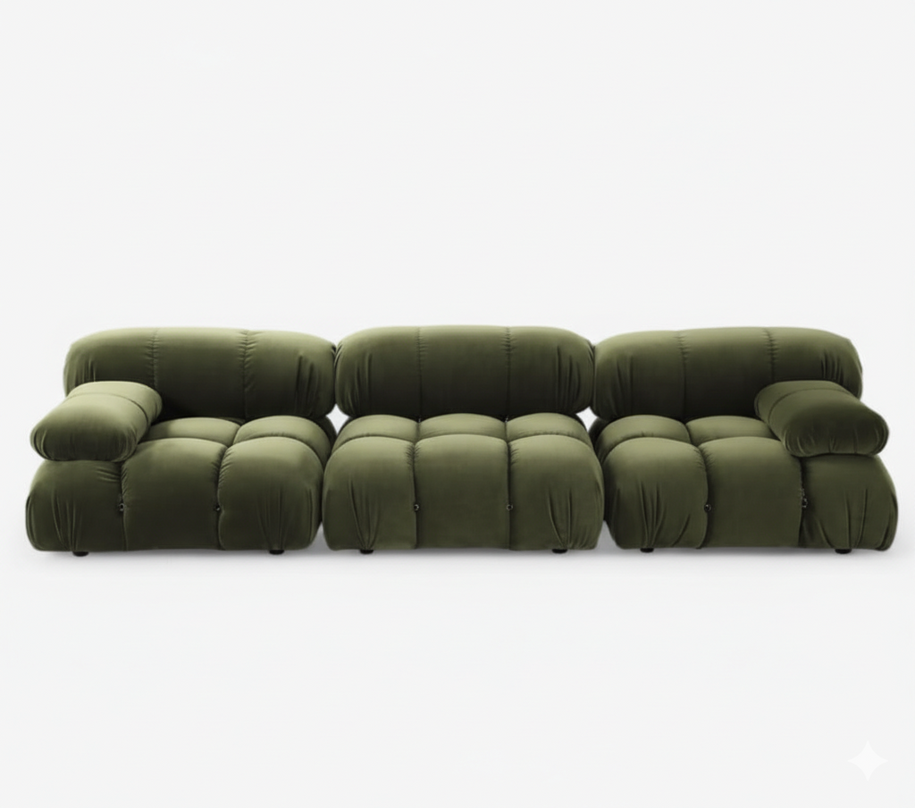 Bubble Modular Sectional Sofa – Curved Modern Couch
