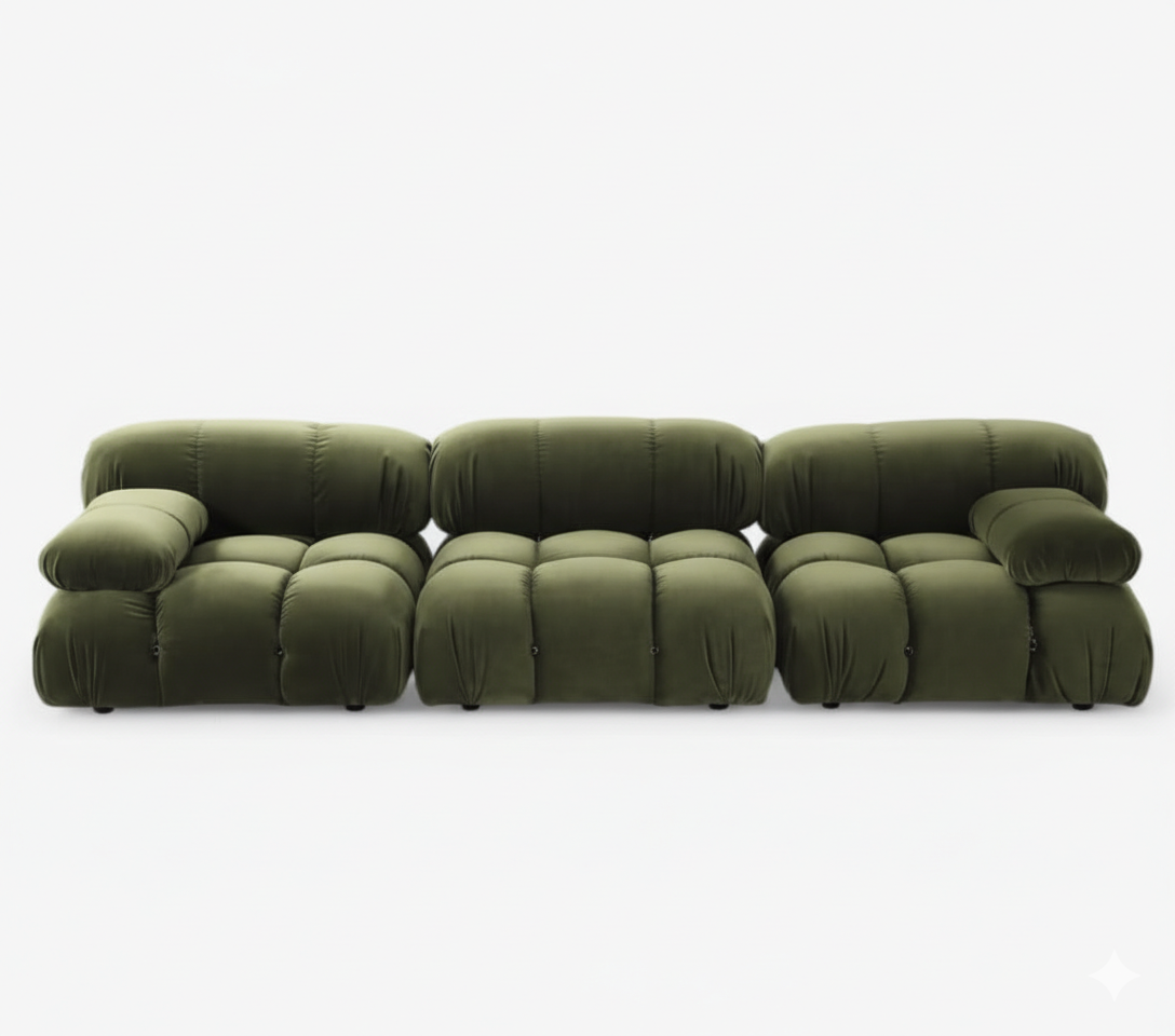 Bubble Modular Sectional Sofa – Curved Modern Couch