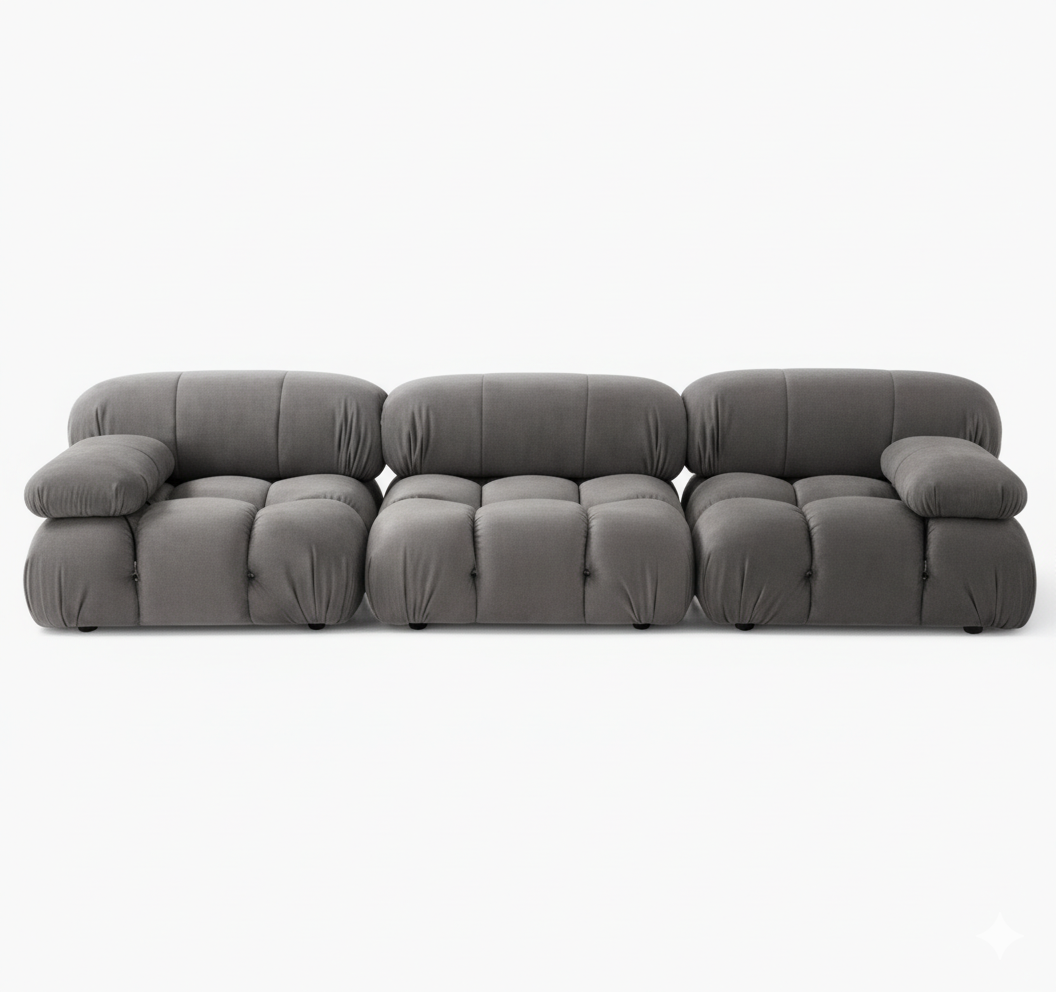 Bubble Modular Sectional Sofa – Curved Modern Couch