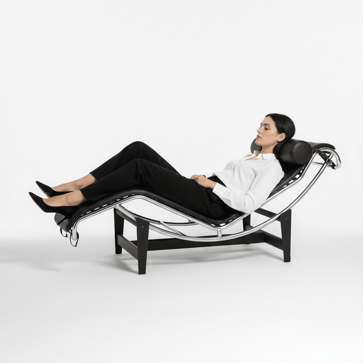 Modernist LC4 Style Chaise Lounge – Iconic Reclining Chair