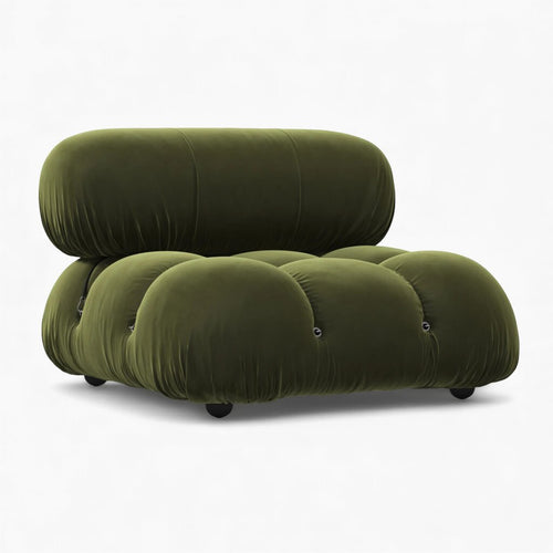 Bubble Modular Sofa Armless Section – Curved Sectional Module