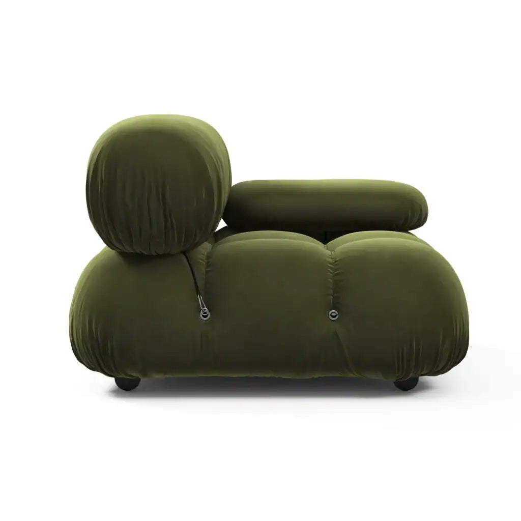 Bubble Modular Sofa Left Arm Section – Curved Sectional Module