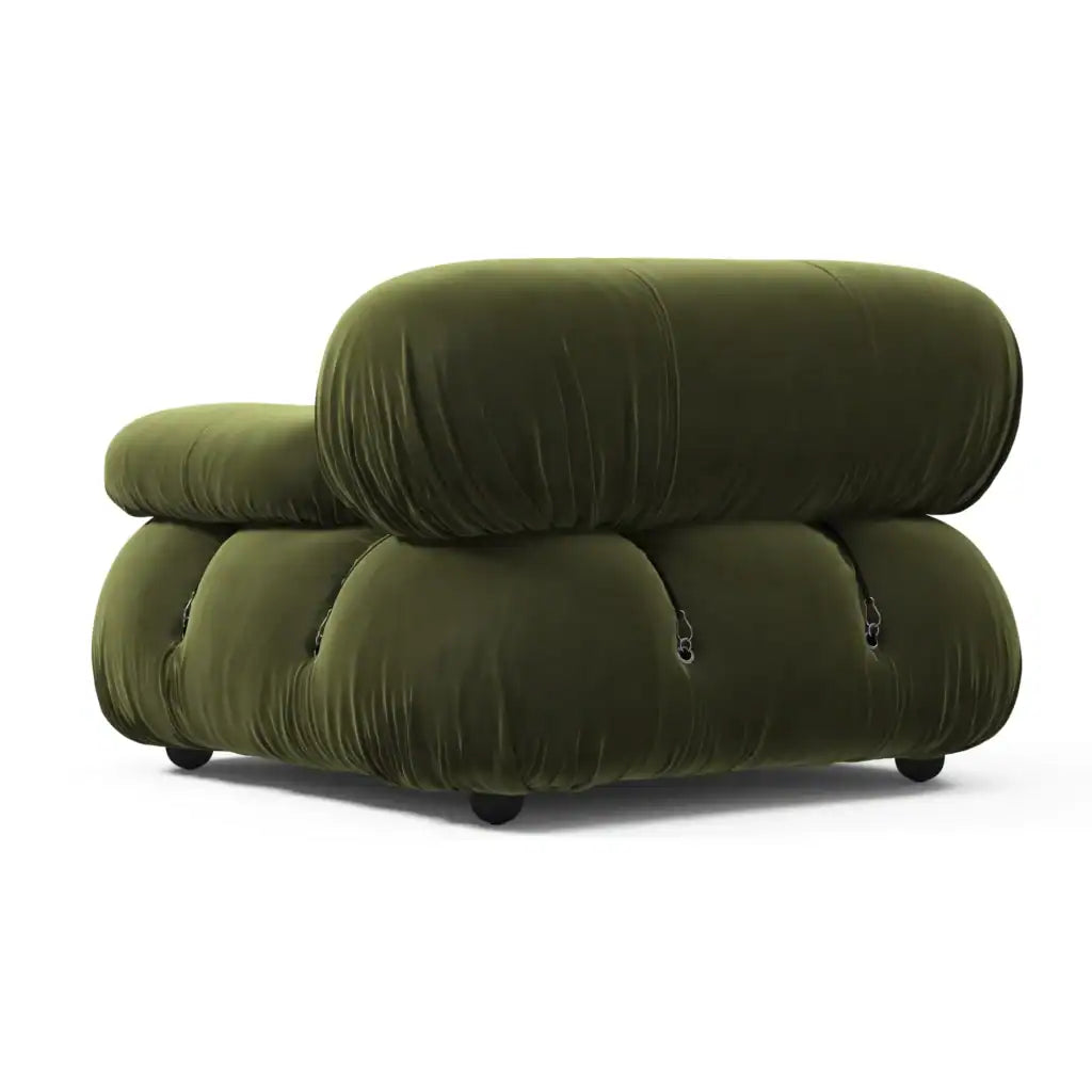 Bubble Modular Sofa Left Arm Section – Curved Sectional Module