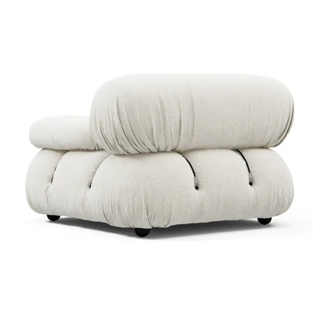 Bubble Modular Sofa Right Arm Section – Curved Sectional Module