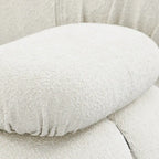 Bubble Modular Sofa Left Arm Section – Curved Sectional Module