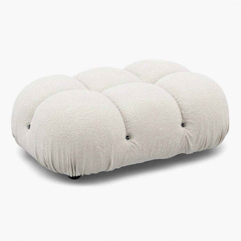 Bubble Modular Sofa Ottoman – Curved Sectional Module