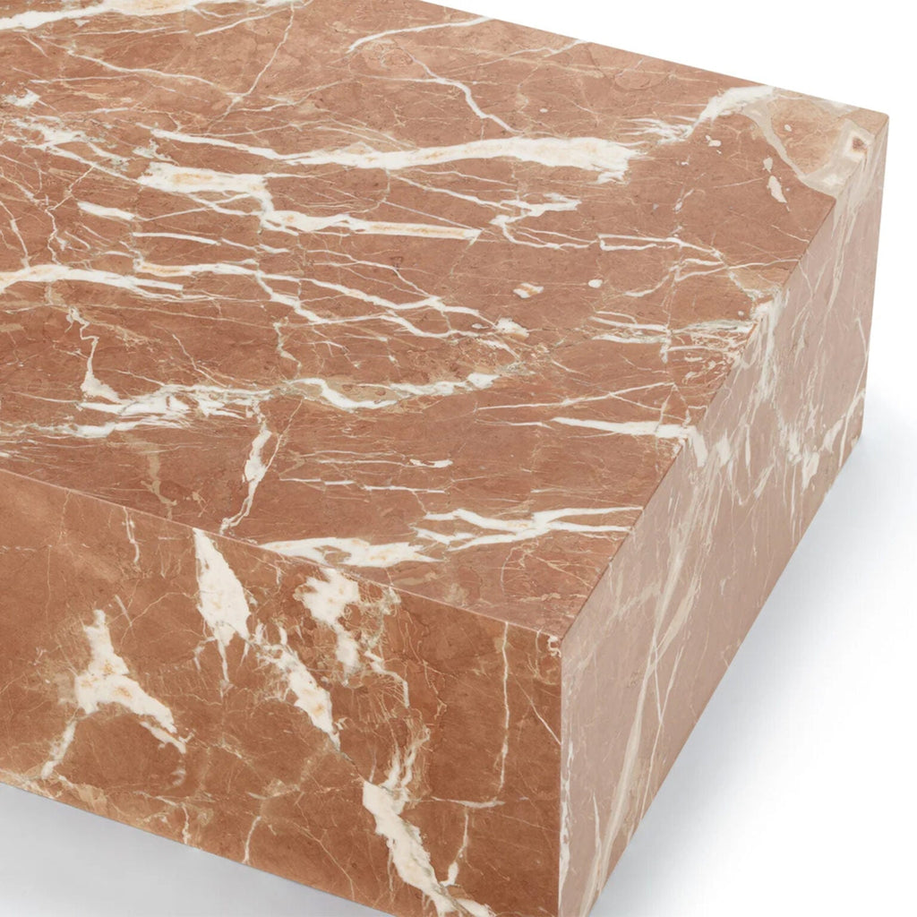 Plinth Marble Coffee Table