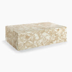 Plinth Marble Coffee Table