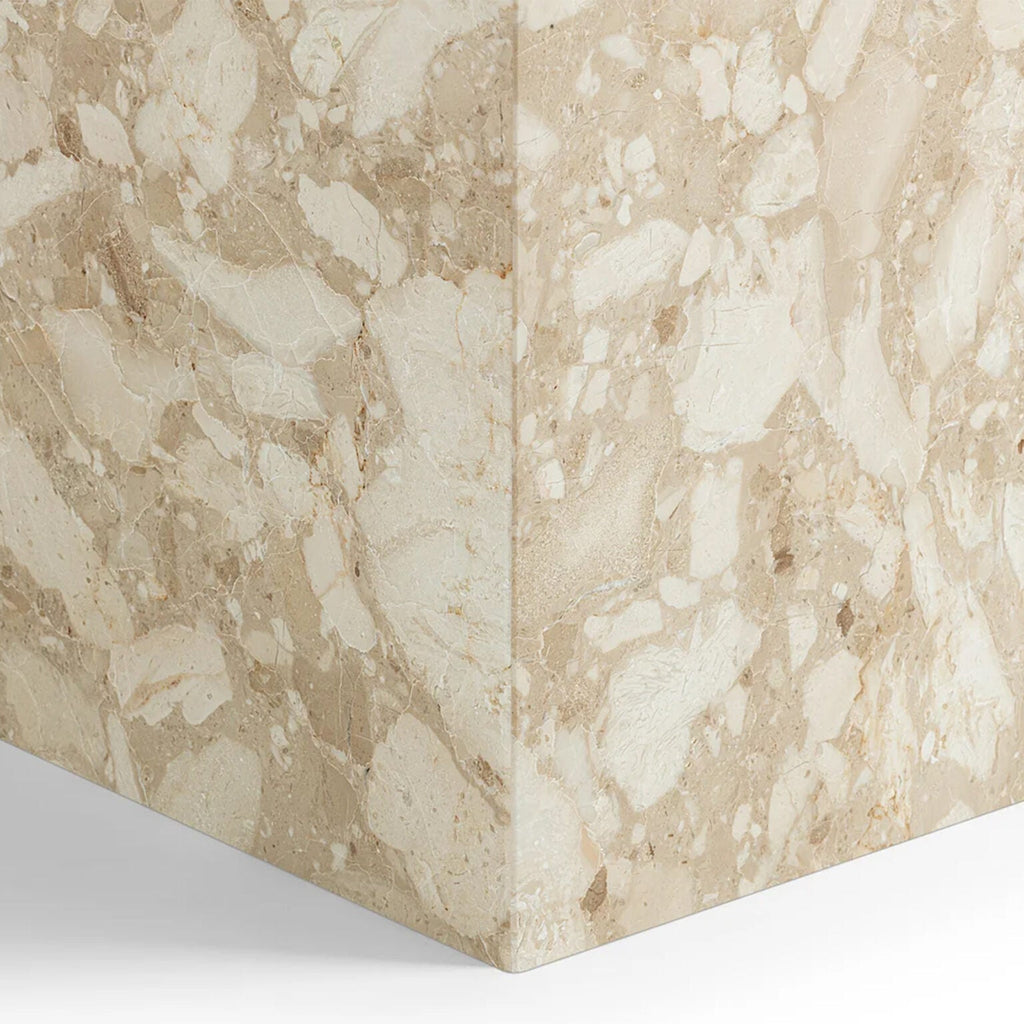 Plinth Marble Coffee Table