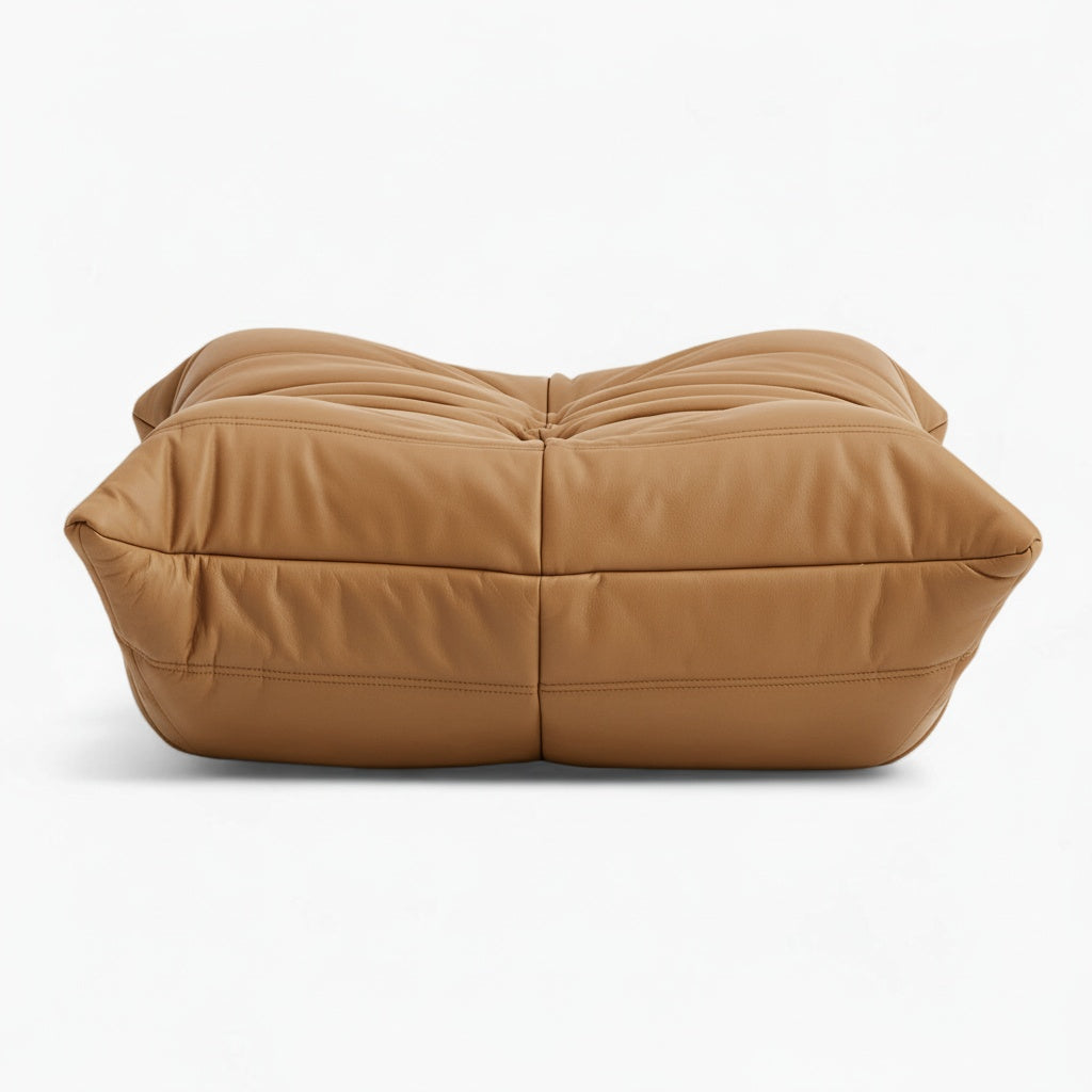 Fireside Ottoman Leather