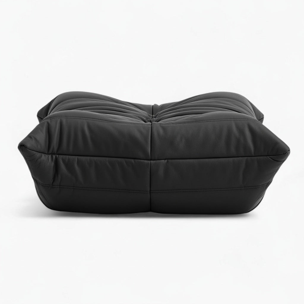 Fireside Ottoman Leather