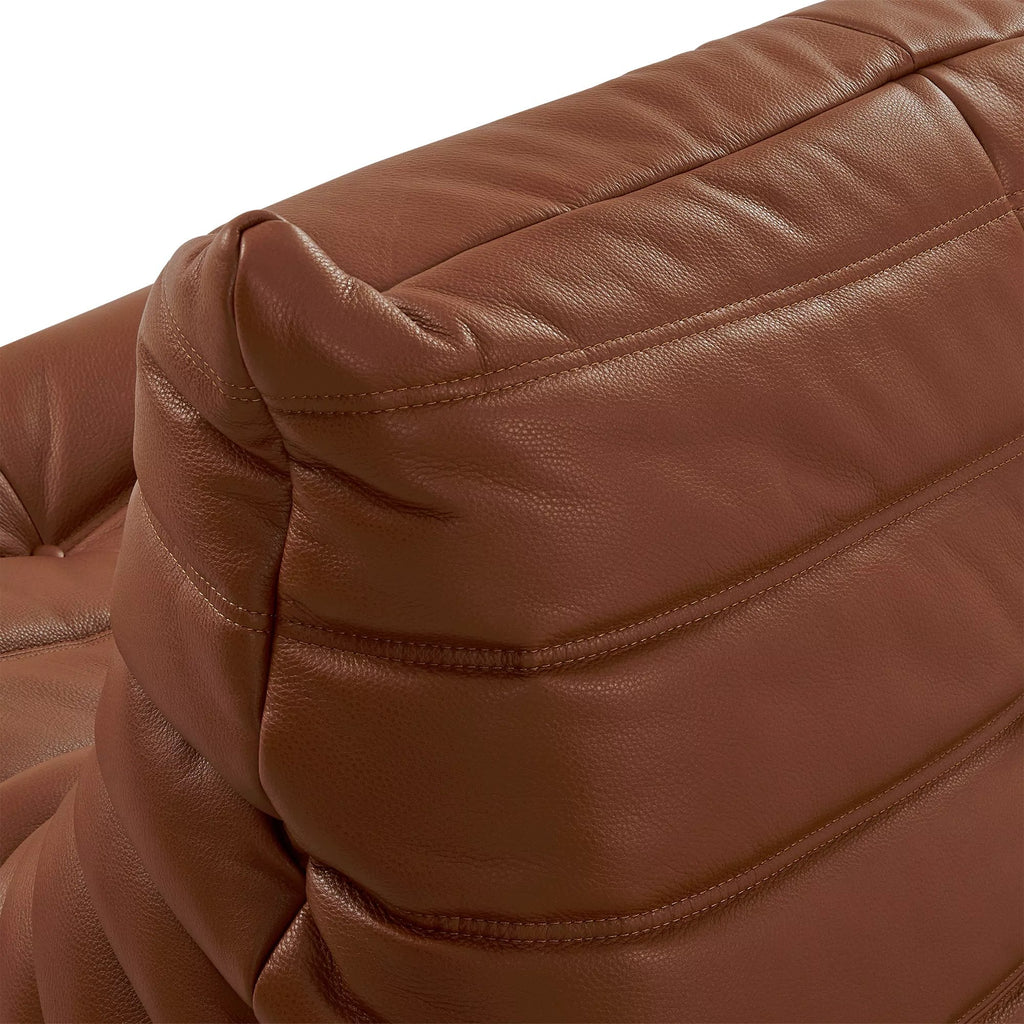 Fireside 3-Seat Sofa Cow Leather