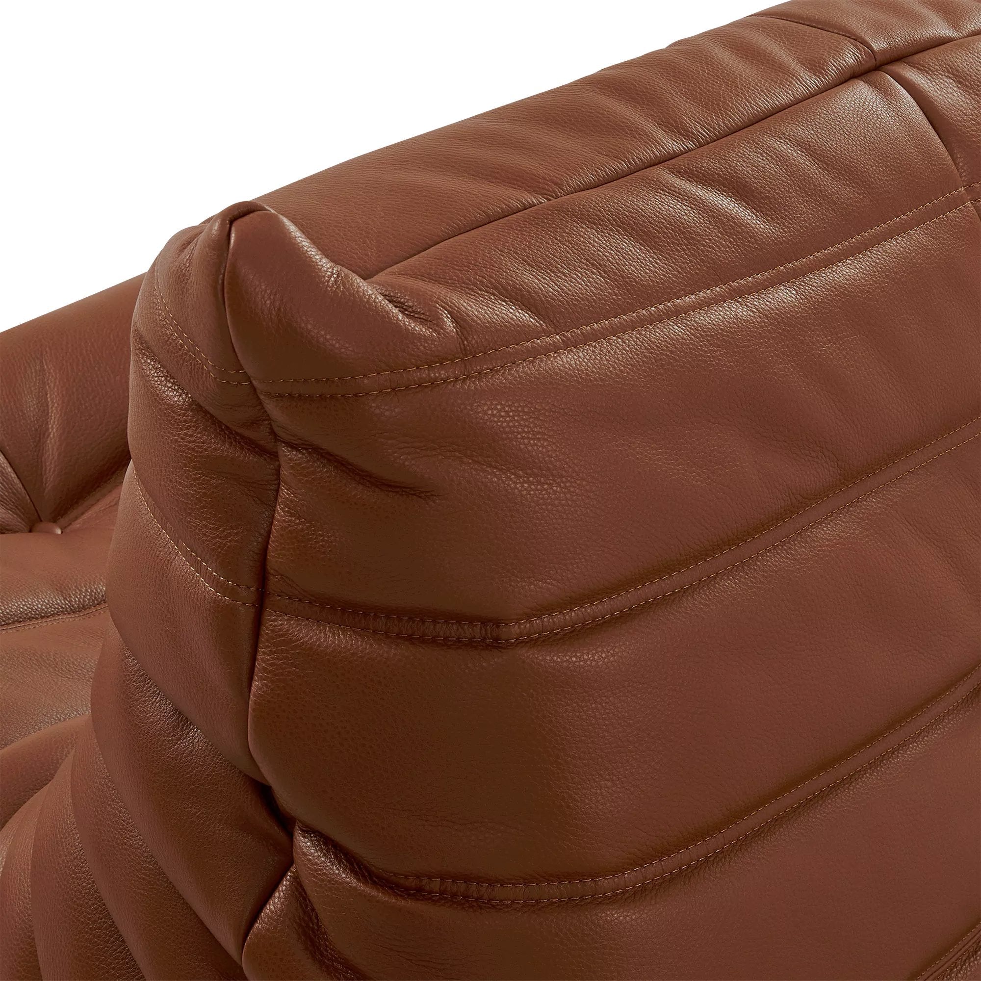 Fireside 3-Seat Sofa Cow Leather