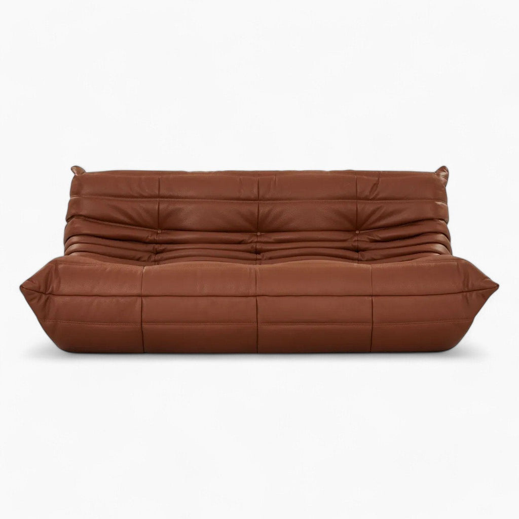 Fireside 3-Seat Sofa Cow Leather