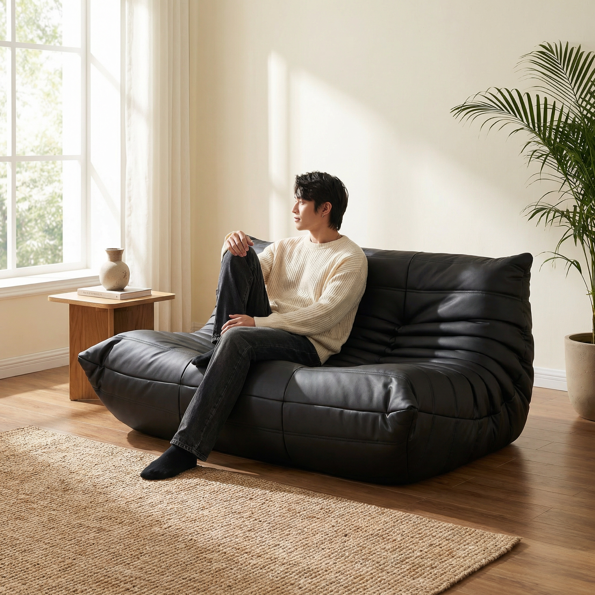 Fireside Loveseat Leather