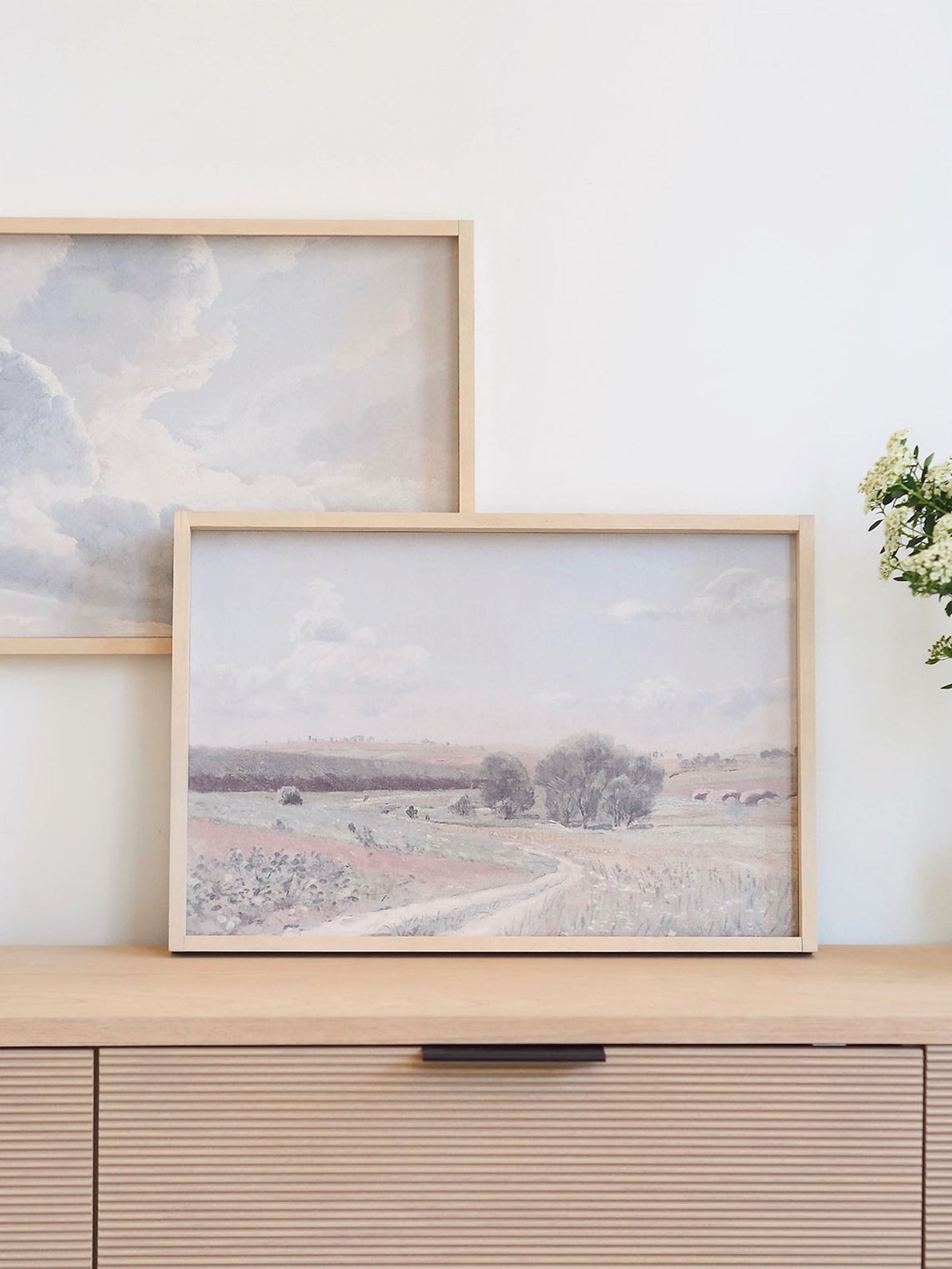 Country side Framed Print