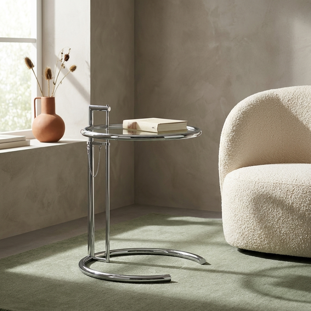E1027 Adjustable Side Table – Eileen Gray Inspired