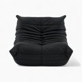 Modern Fireside Lounge Chair Leather