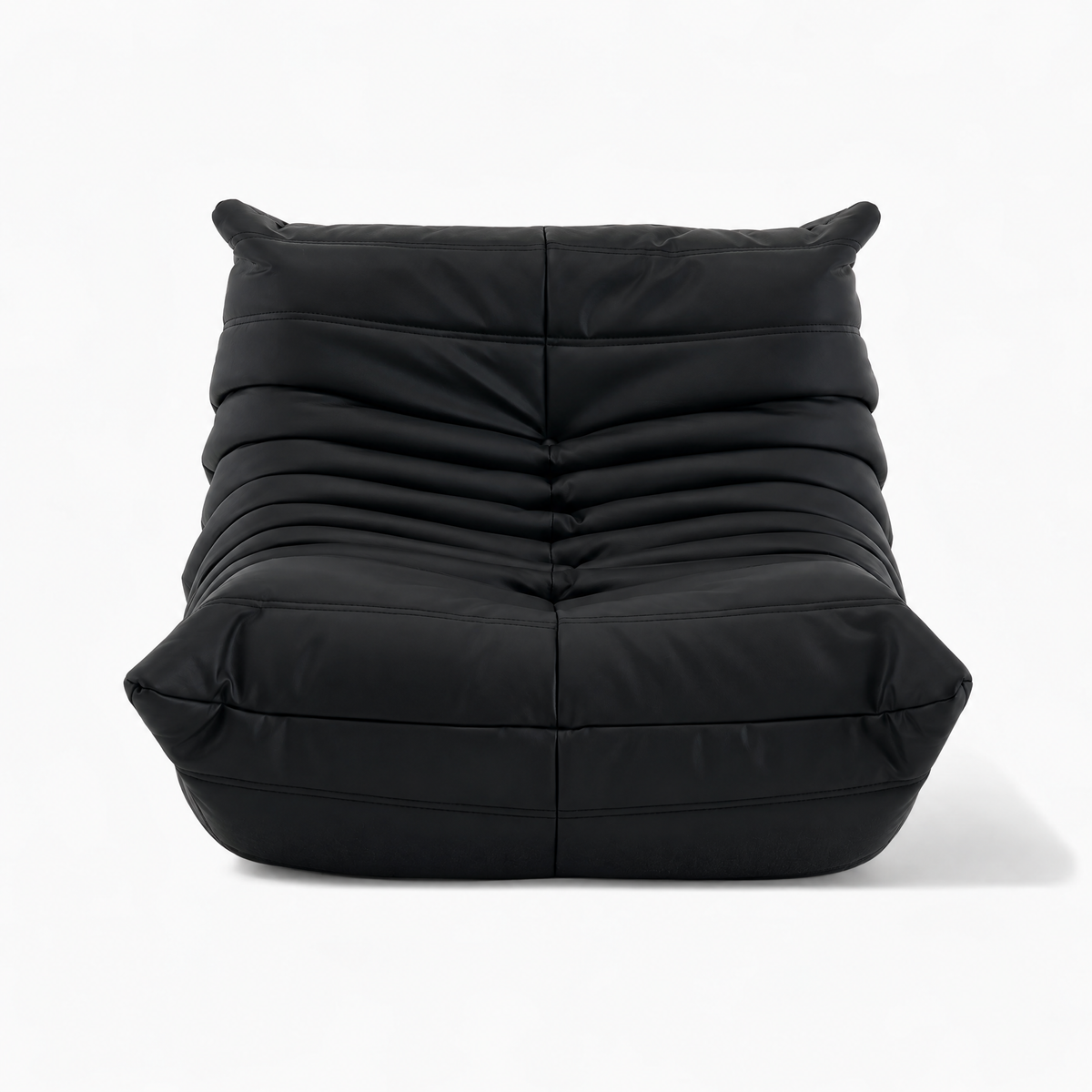 Modern Fireside Lounge Chair Leather