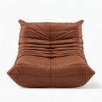 Modern Fireside Lounge Chair Leather