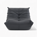 Modern Fireside Lounge Chair Leather